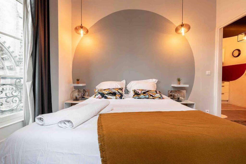 La Huppe - Bain Balneo - Centre - 3 Etoiles Apartment Riom